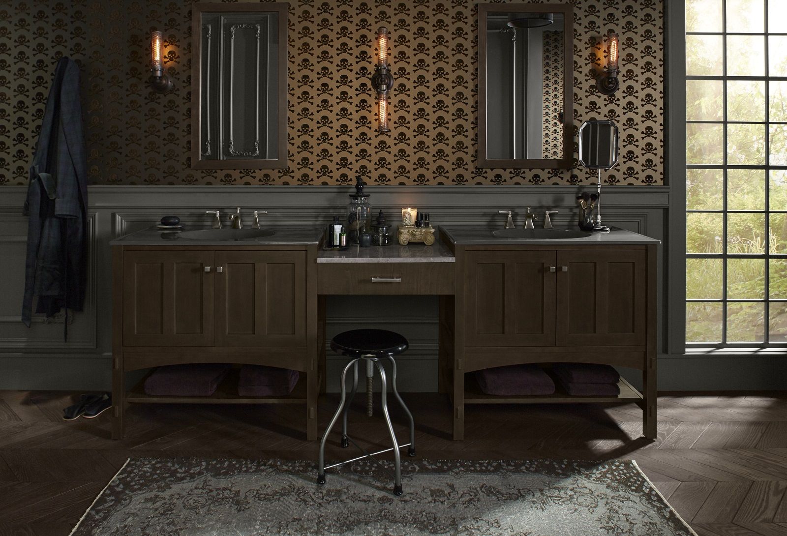 Kohler Maribou Vanity with Memoirs Faucet