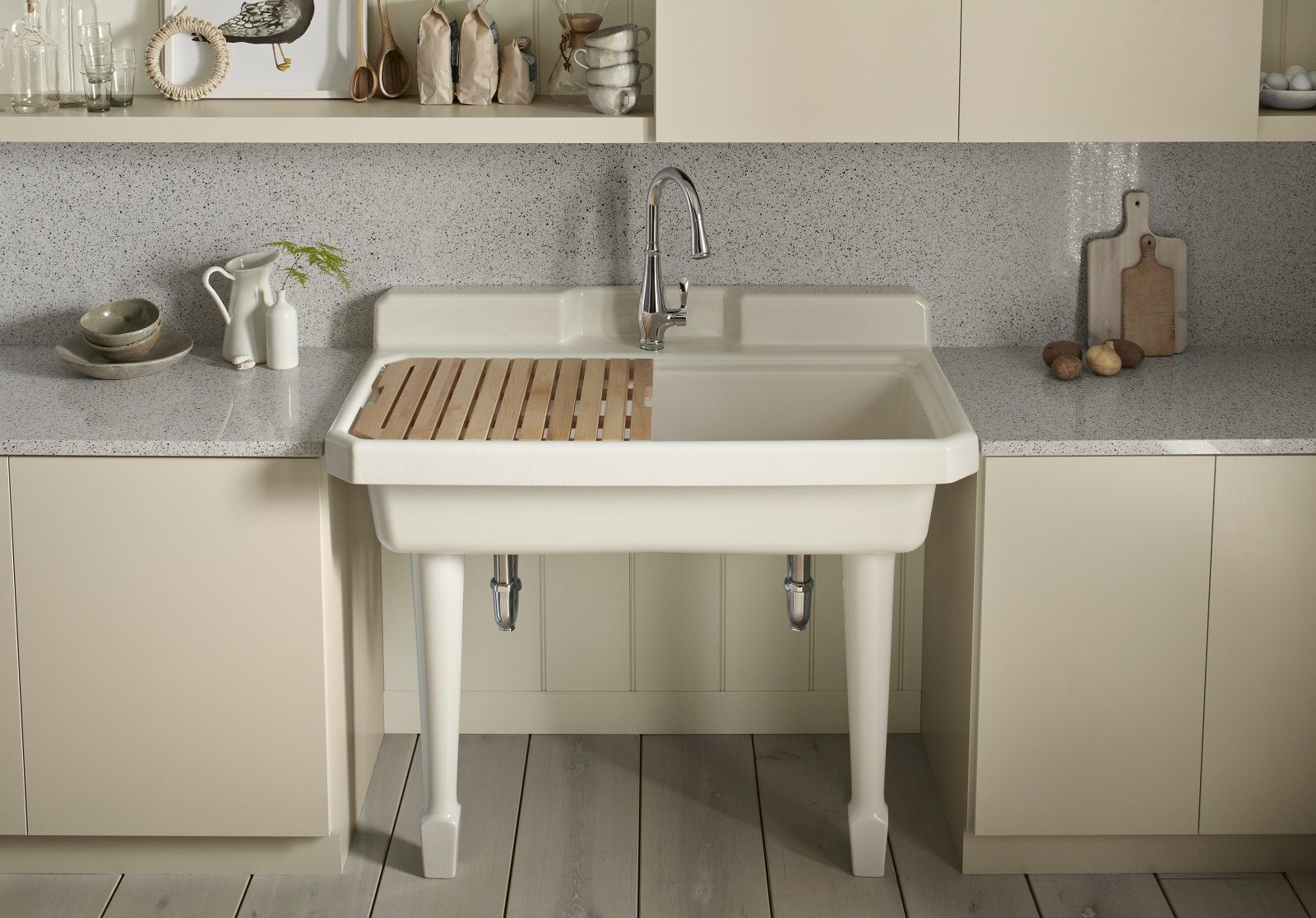 Kohler Harborview Utility Sink in Biscuit